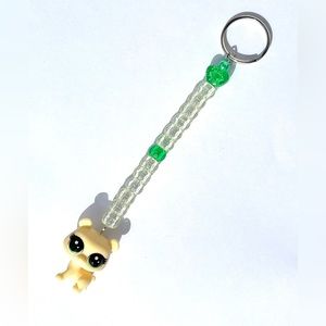 Toycore Kandi Keychain - Yellow & Green